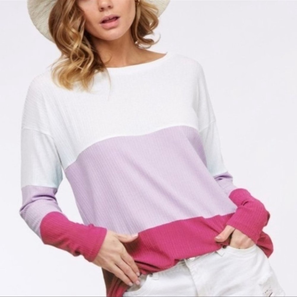Colorblock Top